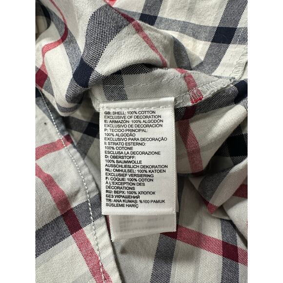 North Face Men’s Stayside Chamois Flannel Shirt Plaid Size Large Cotton - Picture 6 of 12